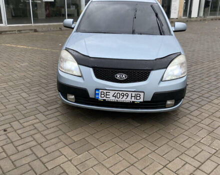 Синий Киа Рио, объемом двигателя 1.4 л и пробегом 161 тыс. км за 4600 $, фото 1 на Automoto.ua