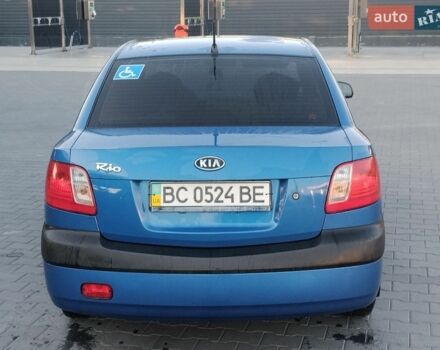 Синий Киа Рио, объемом двигателя 1.4 л и пробегом 350 тыс. км за 3499 $, фото 10 на Automoto.ua
