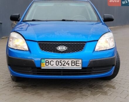 Синий Киа Рио, объемом двигателя 1.4 л и пробегом 310 тыс. км за 3450 $, фото 13 на Automoto.ua