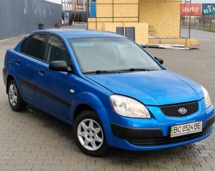 Синий Киа Рио, объемом двигателя 1.4 л и пробегом 310 тыс. км за 3450 $, фото 16 на Automoto.ua