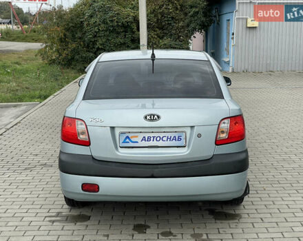 Синий Киа Рио, объемом двигателя 1.4 л и пробегом 176 тыс. км за 4600 $, фото 5 на Automoto.ua