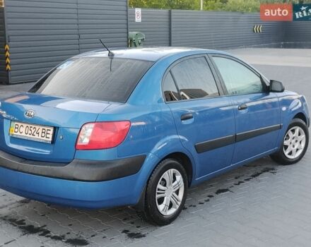 Синий Киа Рио, объемом двигателя 1.4 л и пробегом 350 тыс. км за 3499 $, фото 8 на Automoto.ua