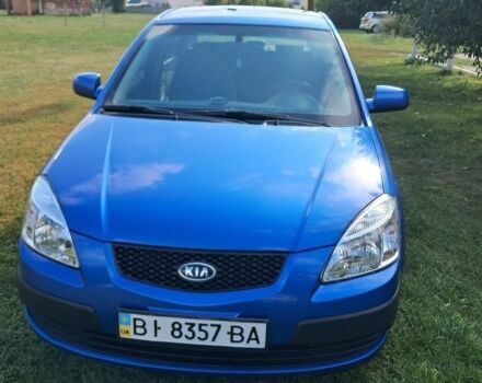 Синий Киа Рио, объемом двигателя 1.4 л и пробегом 94 тыс. км за 5300 $, фото 2 на Automoto.ua