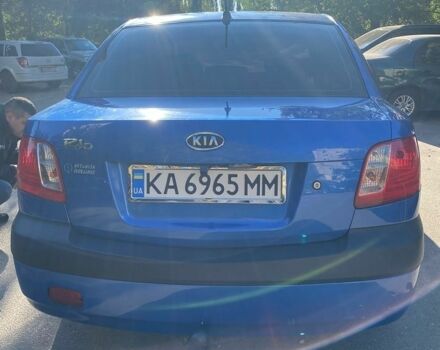Синий Киа Рио, объемом двигателя 1.4 л и пробегом 258 тыс. км за 3500 $, фото 7 на Automoto.ua