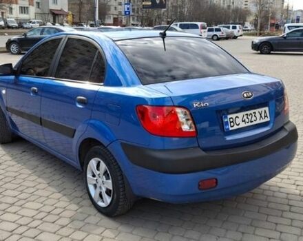 Синий Киа Рио, объемом двигателя 1.4 л и пробегом 179 тыс. км за 3900 $, фото 3 на Automoto.ua