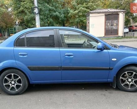 Синий Киа Рио, объемом двигателя 1.4 л и пробегом 159 тыс. км за 5700 $, фото 3 на Automoto.ua
