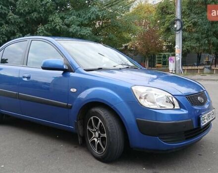 Синий Киа Рио, объемом двигателя 1.4 л и пробегом 159 тыс. км за 5700 $, фото 2 на Automoto.ua