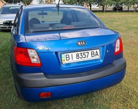 Синий Киа Рио, объемом двигателя 1.4 л и пробегом 94 тыс. км за 5300 $, фото 5 на Automoto.ua