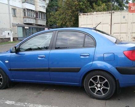 Синий Киа Рио, объемом двигателя 1.4 л и пробегом 159 тыс. км за 5700 $, фото 4 на Automoto.ua