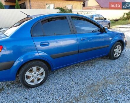 Киа Рио 2009 в Броварах на Automoto.ua Синий Киа Рио, объемом двигателя 1.4 л и пробегом 271 тыс. км за 5000 $, фото 2 на Automoto.ua