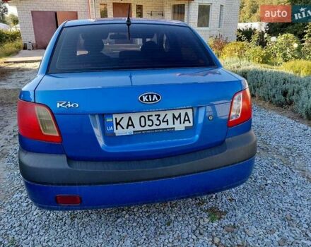 Киа Рио 2009 в Броварах на Automoto.ua Синий Киа Рио, объемом двигателя 1.4 л и пробегом 271 тыс. км за 5000 $, фото 1 на Automoto.ua