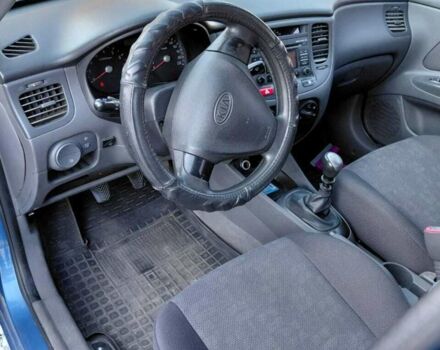 Синий Киа Рио, объемом двигателя 1.4 л и пробегом 279 тыс. км за 5000 $, фото 6 на Automoto.ua