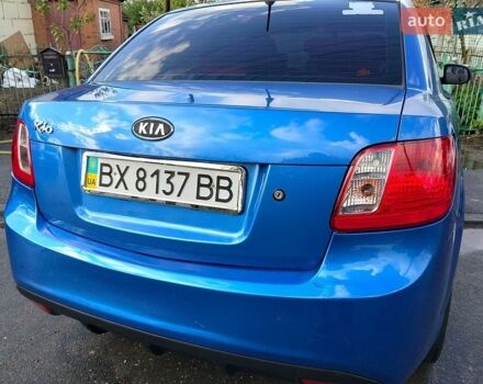Синий Киа Рио, объемом двигателя 1.4 л и пробегом 308 тыс. км за 4500 $, фото 8 на Automoto.ua