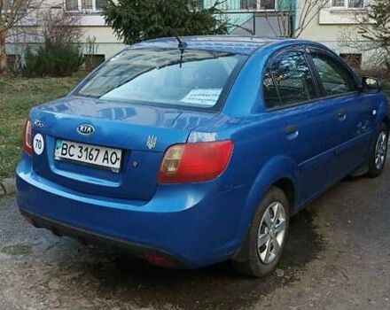 Синий Киа Рио, объемом двигателя 1.4 л и пробегом 211 тыс. км за 3600 $, фото 3 на Automoto.ua