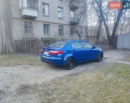 Синий Киа Рио, объемом двигателя 1.4 л и пробегом 155 тыс. км за 8100 $, фото 2 на Automoto.ua