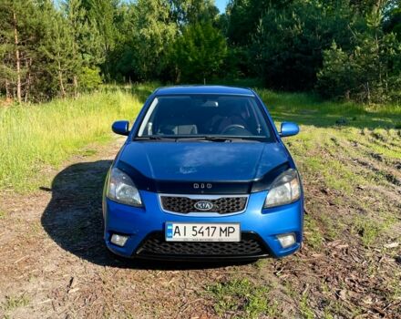 Синий Киа Рио, объемом двигателя 1.4 л и пробегом 138 тыс. км за 6950 $, фото 1 на Automoto.ua