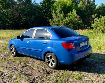 Синий Киа Рио, объемом двигателя 1.4 л и пробегом 138 тыс. км за 6950 $, фото 4 на Automoto.ua