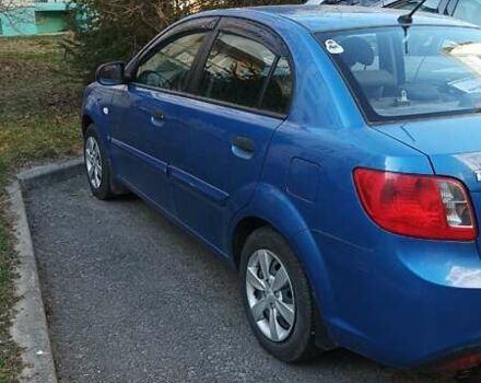 Синий Киа Рио, объемом двигателя 1.4 л и пробегом 211 тыс. км за 3600 $, фото 2 на Automoto.ua
