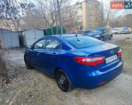 Синий Киа Рио, объемом двигателя 1.4 л и пробегом 155 тыс. км за 8100 $, фото 1 на Automoto.ua