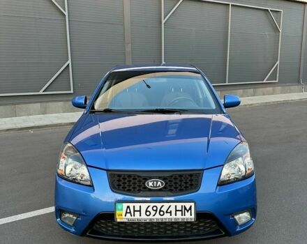 Синий Киа Рио, объемом двигателя 1.4 л и пробегом 88 тыс. км за 5990 $, фото 4 на Automoto.ua