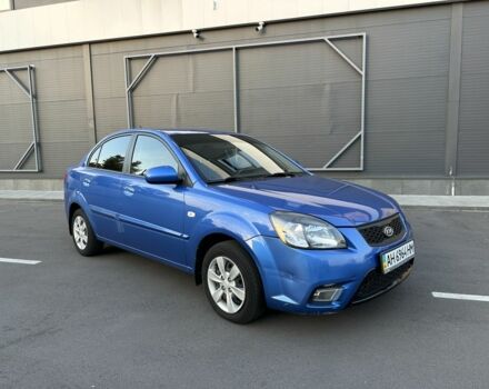 Синий Киа Рио, объемом двигателя 1.4 л и пробегом 88 тыс. км за 5530 $, фото 1 на Automoto.ua