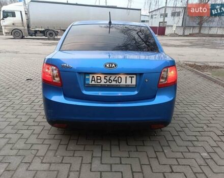 Синий Киа Рио, объемом двигателя 1.4 л и пробегом 215 тыс. км за 4650 $, фото 9 на Automoto.ua