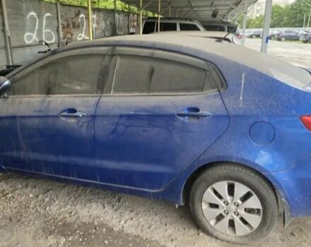 Синий Киа Рио, объемом двигателя 1.6 л и пробегом 218 тыс. км за 1600 $, фото 1 на Automoto.ua