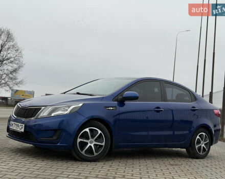 Синій Кіа Ріо, об'ємом двигуна 1.4 л та пробігом 187 тис. км за 6750 $, фото 1 на Automoto.ua