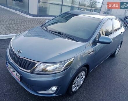 Киа Рио 2012 в Полтаве на Automoto.ua Синий Киа Рио, объемом двигателя 1.4 л и пробегом 142 тыс. км за 7999 $, фото 15 на Automoto.ua