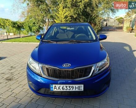 Синий Киа Рио, объемом двигателя 1.4 л и пробегом 138 тыс. км за 8300 $, фото 1 на Automoto.ua
