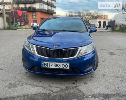 Синий Киа Рио, объемом двигателя 1.4 л и пробегом 103 тыс. км за 7999 $, фото 2 на Automoto.ua