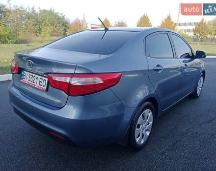 Киа Рио 2012 в Полтаве на Automoto.ua Синий Киа Рио, объемом двигателя 1.4 л и пробегом 142 тыс. км за 7999 $, фото 4 на Automoto.ua