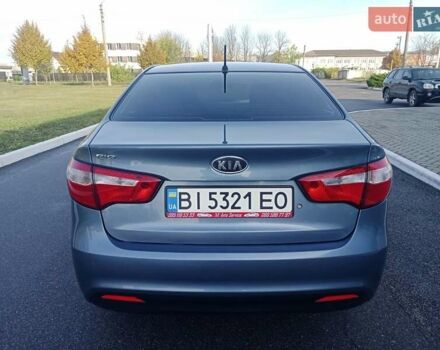 Киа Рио 2012 в Полтаве на Automoto.ua Синий Киа Рио, объемом двигателя 1.4 л и пробегом 142 тыс. км за 7999 $, фото 3 на Automoto.ua
