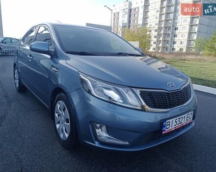 Киа Рио 2012 в Полтаве на Automoto.ua Синий Киа Рио, объемом двигателя 1.4 л и пробегом 142 тыс. км за 7999 $, фото 6 на Automoto.ua