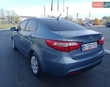 Киа Рио 2012 в Полтаве на Automoto.ua Синий Киа Рио, объемом двигателя 1.4 л и пробегом 142 тыс. км за 7999 $, фото 2 на Automoto.ua