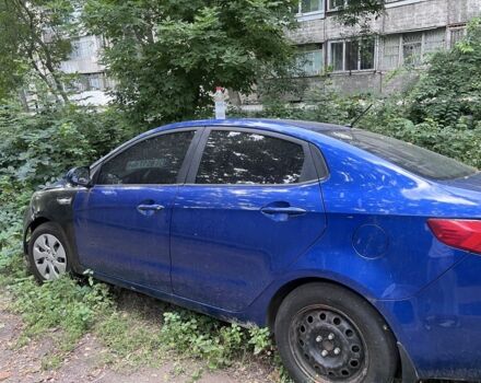 Синий Киа Рио, объемом двигателя 1.6 л и пробегом 130 тыс. км за 5294 $, фото 3 на Automoto.ua