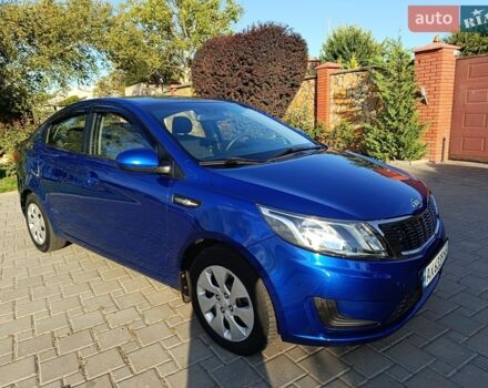 Синий Киа Рио, объемом двигателя 1.4 л и пробегом 138 тыс. км за 8300 $, фото 41 на Automoto.ua