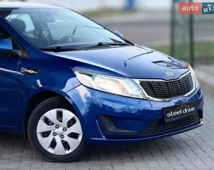 Синий Киа Рио, объемом двигателя 1.4 л и пробегом 138 тыс. км за 8399 $, фото 3 на Automoto.ua