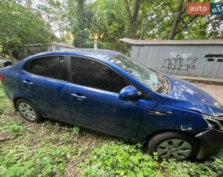 Синий Киа Рио, объемом двигателя 1.4 л и пробегом 130 тыс. км за 5500 $, фото 3 на Automoto.ua