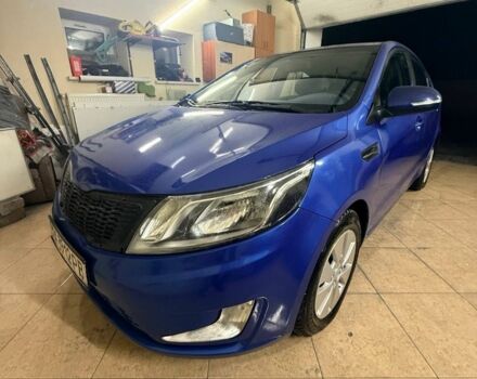 Синий Киа Рио, объемом двигателя 1.6 л и пробегом 222 тыс. км за 5936 $, фото 1 на Automoto.ua