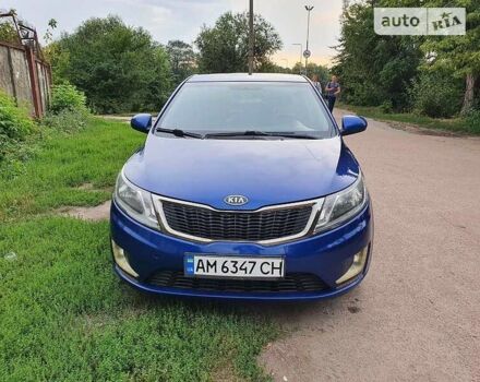 Синій Кіа Ріо, об'ємом двигуна 1.4 л та пробігом 107 тис. км за 7350 $, фото 4 на Automoto.ua