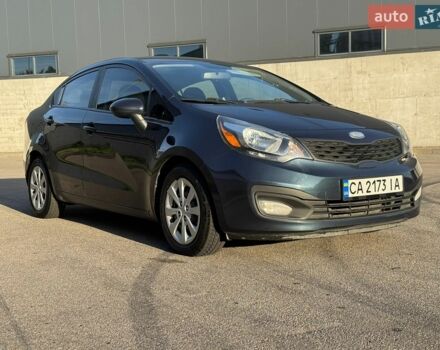 Синий Киа Рио, объемом двигателя 1.59 л и пробегом 162 тыс. км за 6000 $, фото 1 на Automoto.ua