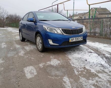 Синий Киа Рио, объемом двигателя 1.6 л и пробегом 210 тыс. км за 6100 $, фото 2 на Automoto.ua