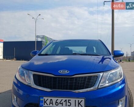 Синий Киа Рио, объемом двигателя 1.4 л и пробегом 191 тыс. км за 7500 $, фото 3 на Automoto.ua