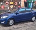 Синий Киа Рио, объемом двигателя 1.4 л и пробегом 213 тыс. км за 7400 $, фото 1 на Automoto.ua