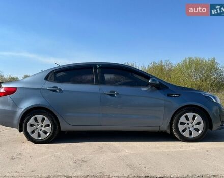 Синий Киа Рио, объемом двигателя 1.4 л и пробегом 120 тыс. км за 7499 $, фото 6 на Automoto.ua