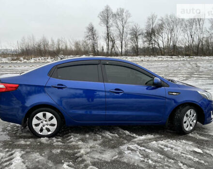 Синий Киа Рио, объемом двигателя 1.4 л и пробегом 150 тыс. км за 8500 $, фото 1 на Automoto.ua