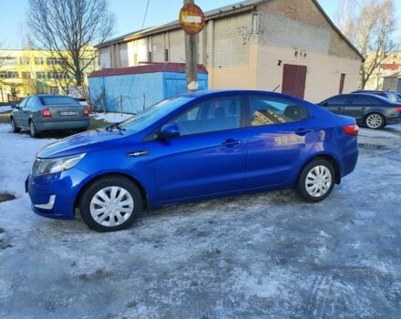 Синий Киа Рио, объемом двигателя 1.4 л и пробегом 189 тыс. км за 7500 $, фото 3 на Automoto.ua