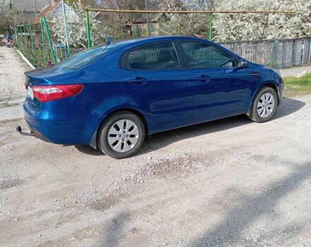 Синий Киа Рио, объемом двигателя 1.6 л и пробегом 240 тыс. км за 5818 $, фото 1 на Automoto.ua