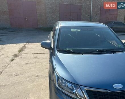 Синий Киа Рио, объемом двигателя 1.4 л и пробегом 120 тыс. км за 7499 $, фото 1 на Automoto.ua